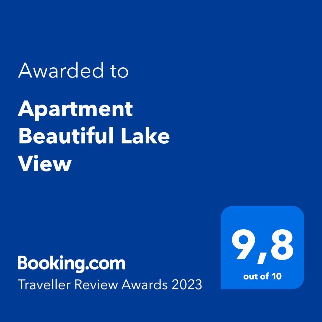 Apartment Beautiful Lake View Bled Exterior foto